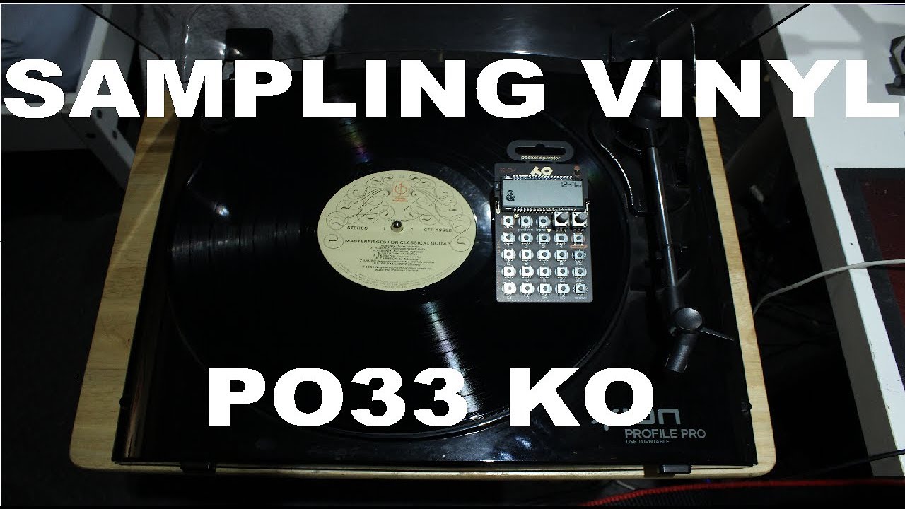 Sampling Vinyl - PO33 KO - Old School Hip Hop Beat