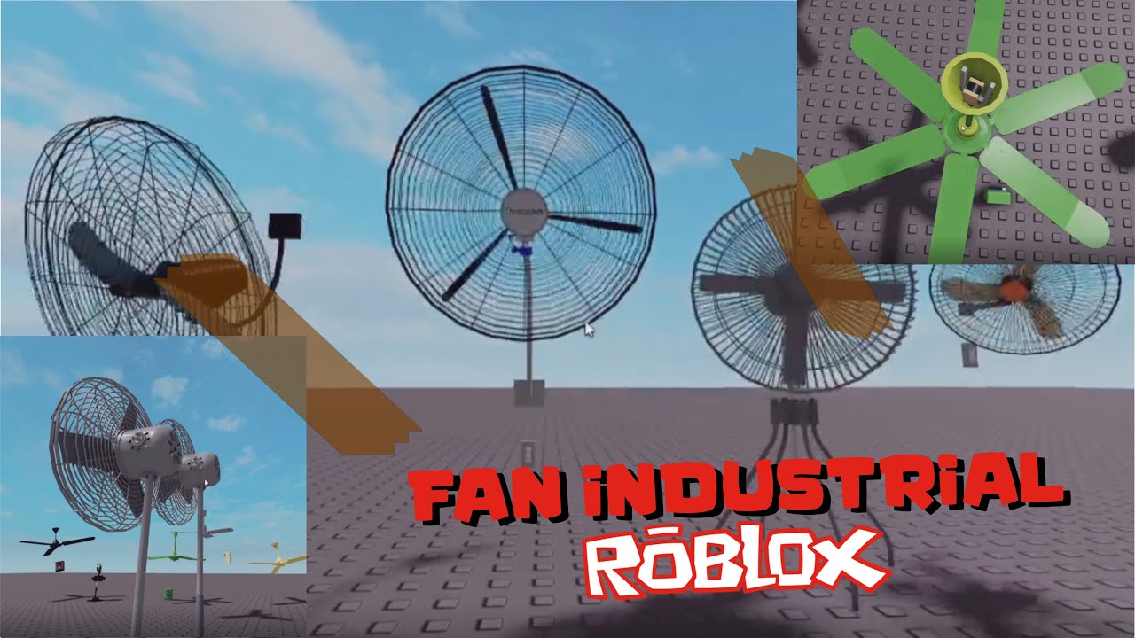 Roblox: VENTILADOR INDUSTRIAL | FAN INDUSTRIAL 😄😉