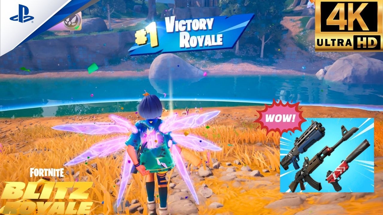 Solo 26 Elimination Blitz Royale – Fortnite Chapter 7 Season 1 (PS5 Controller 4K)