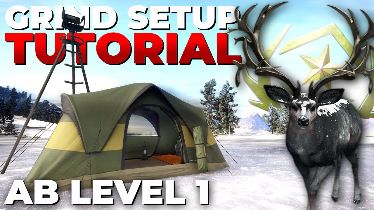 So baust du Schritt für Schritt dein Grind Setup in theHunter – auch mit neuem Account möglich 🦌