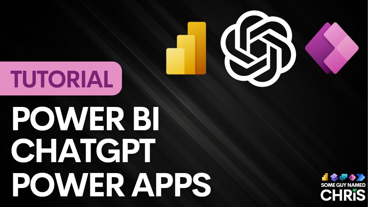 Power BI x ChatGPT x Power Apps | Use ChatGPT and Power Apps to Analyze Data in Power BI | TUTORIAL