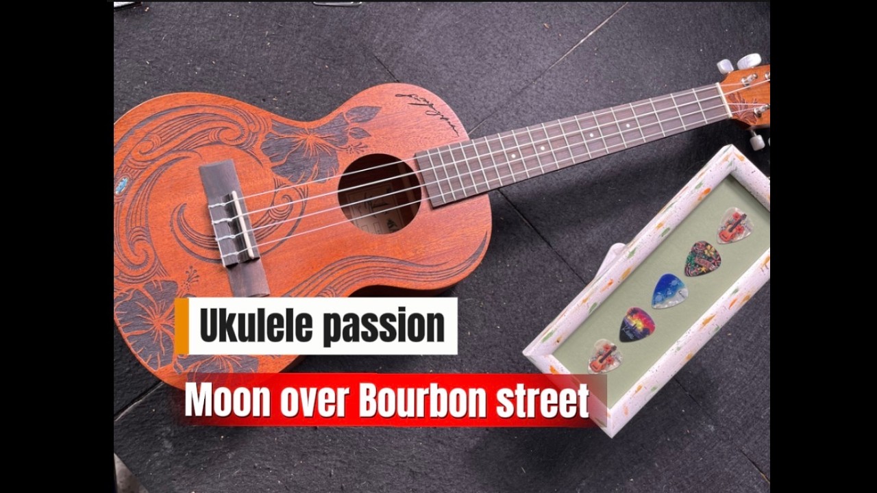 Moon Over Bourbon Street - Sting (Ukulele Fingerstyle Cover) | Gianvito Ukulele Passion