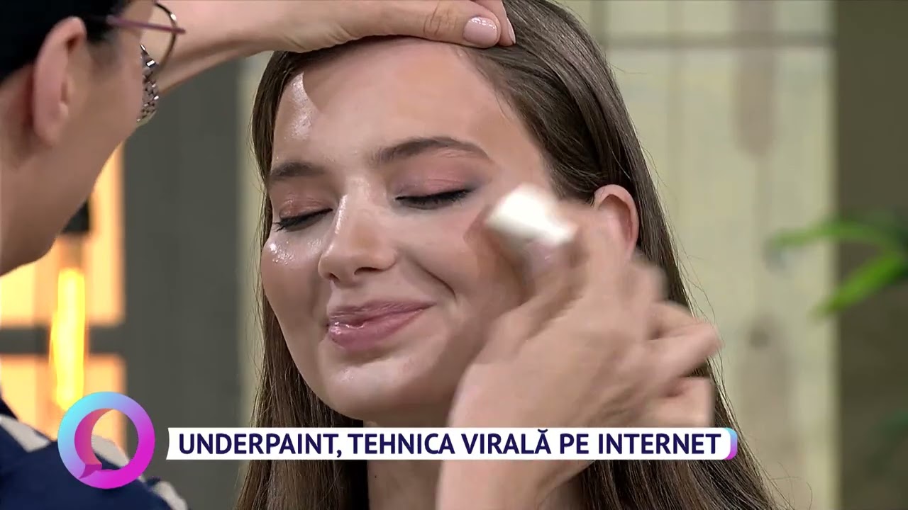 Underpaint, tehnica virală de machiaj de pe internet