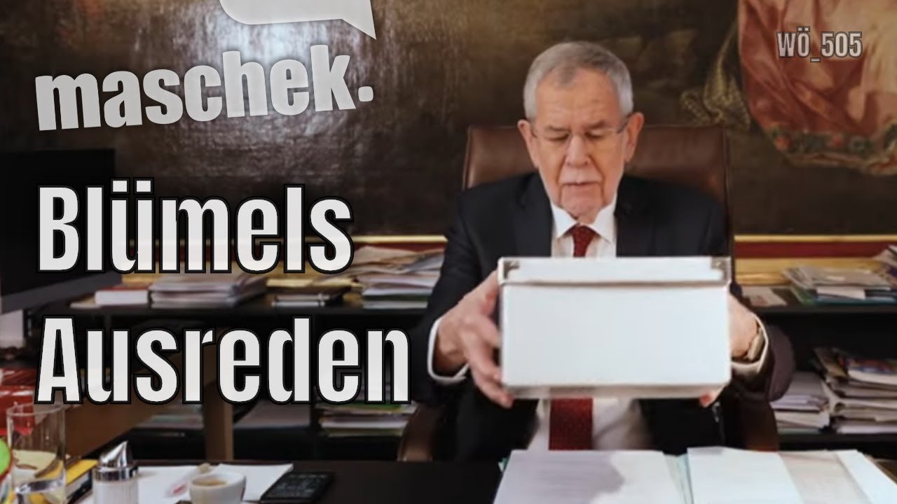 Maschek - Blümels Ausreden - WÖ_505