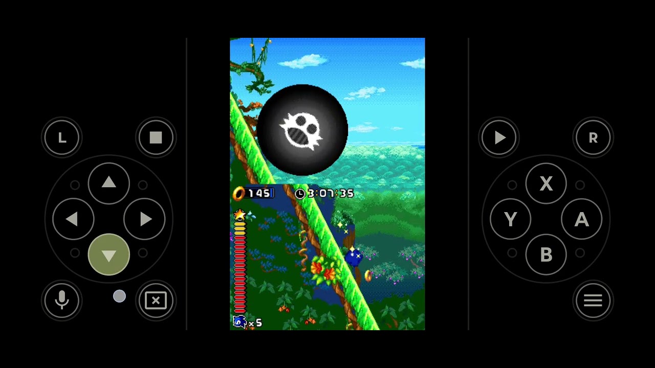 En gameplay de Sonic Rush y acepto q soy re malo