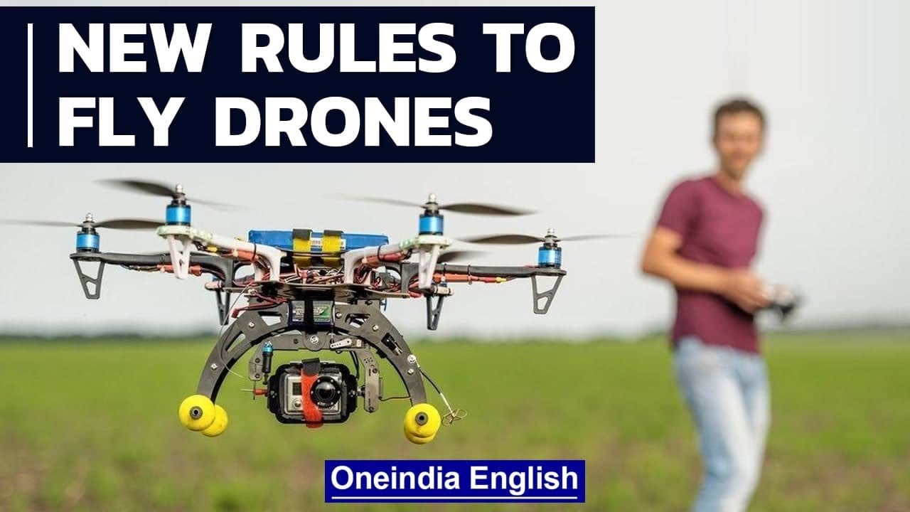 Министерство гражданской авиации приняло новые правила для дронов | Oneindia News