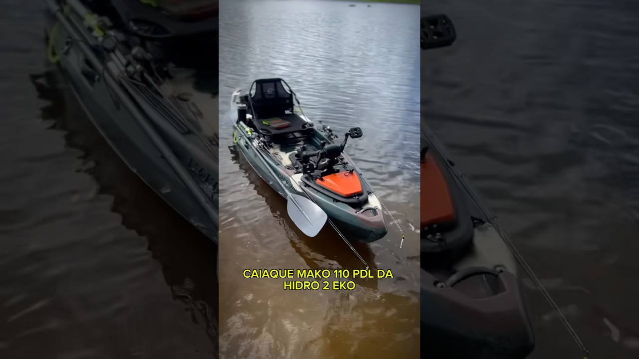 CA&Iacute;QUE MAKO 110 PDL DA HIDRO 2 EKO #pescaria #pesca #tucunare #viralvideo #hidro2eko