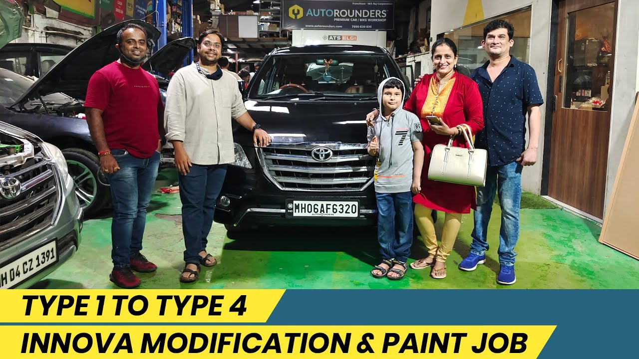 Type 1 to Type 4 Innova Modification & Paint Job | Autorounders