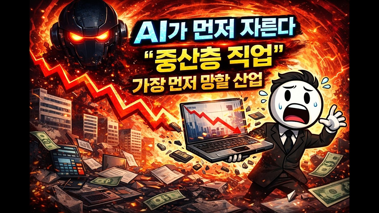 AI가 중산층을 무너뜨린다면, 가장 먼저 타격받는 산업