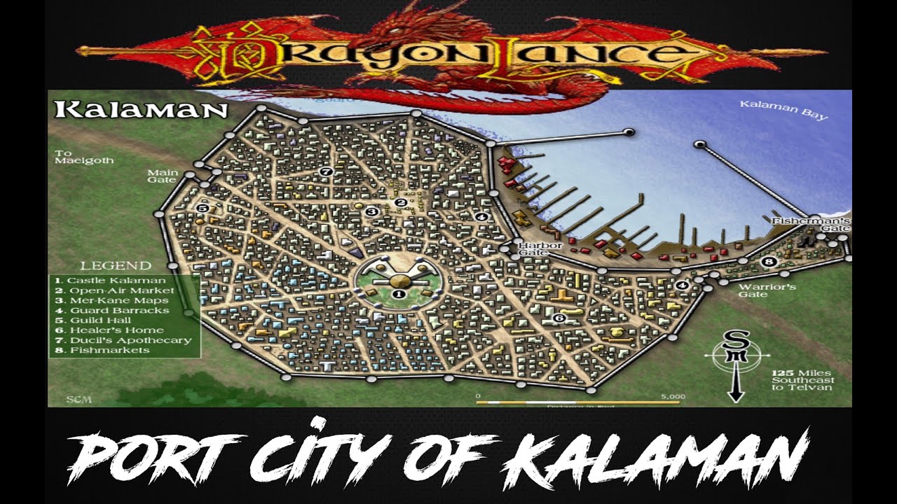 Kalaman the northern jewel of Solamnia *Spoilers*| #dragonlance Lore Shadow of the Dragon Queen