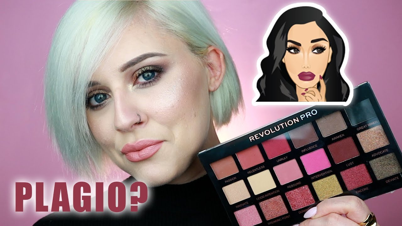 MAKE UP REVOLUTION COPIA HUDA BEAUTY? PROVO REVOLUTION PRO