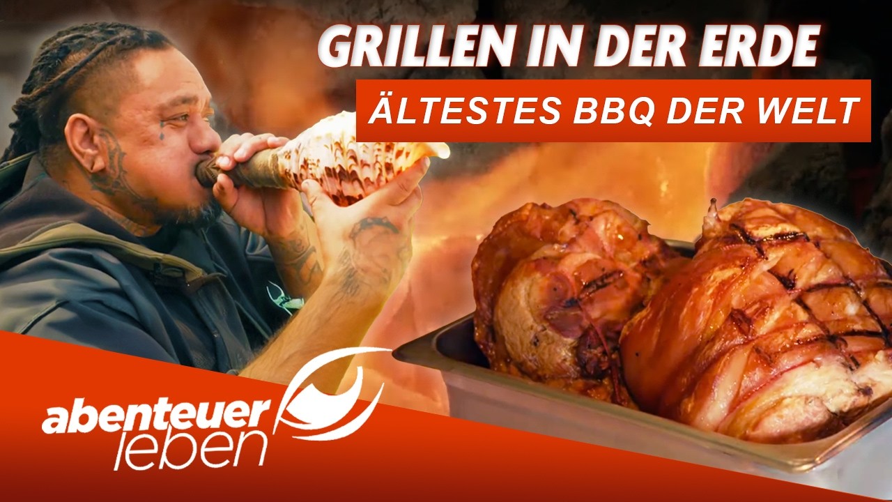 Fleisch in der Erde garen? 800 Jahre alte Tradition der Māori in Neuseeland | Abenteuer Leben