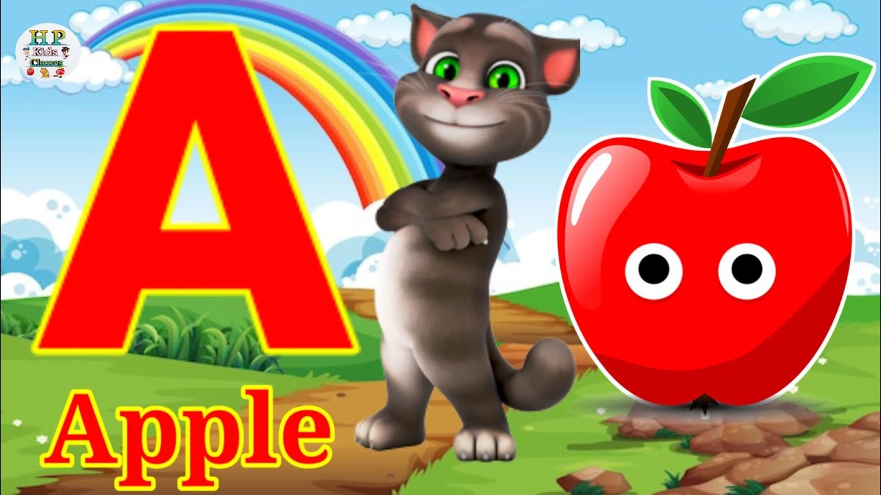 Phonics Song 2 with TWO Words in 3D -A Airplane - Alphabet Song #abc #nurseryrhymes #colour