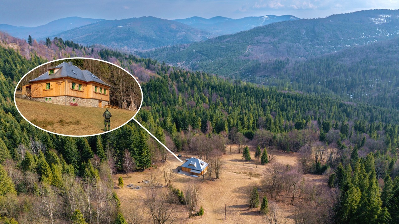 Nowe schronisko w Beskidach. Szukam wiosny - ASMR, dźwięki natury, relaks, medytacja