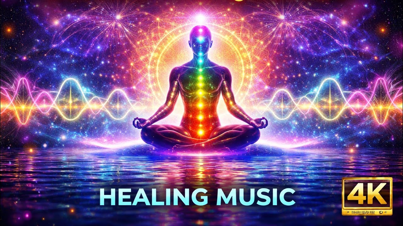 Divine Frequency  | Third Eye & Crown Chakra Activation|639Hz + 339Hz + 599Hz + 963Hz|Meditation 