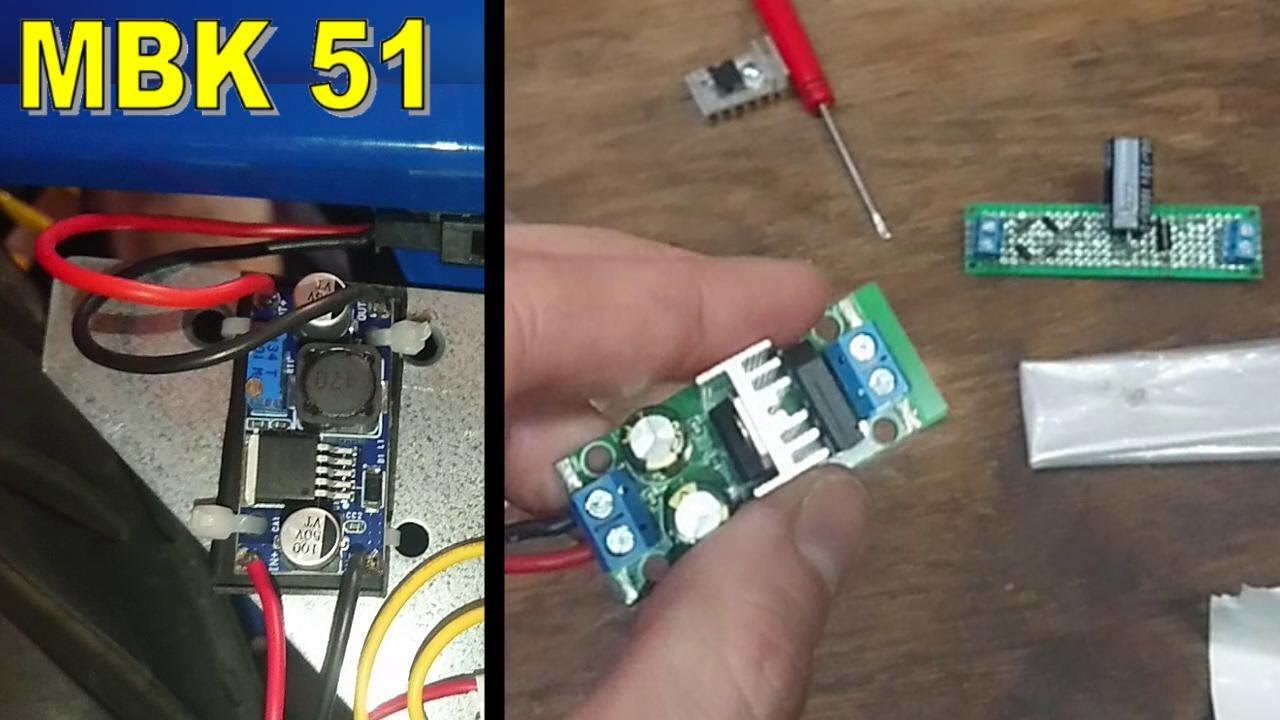 MBK 51 Régulateurs 12VDC chinois