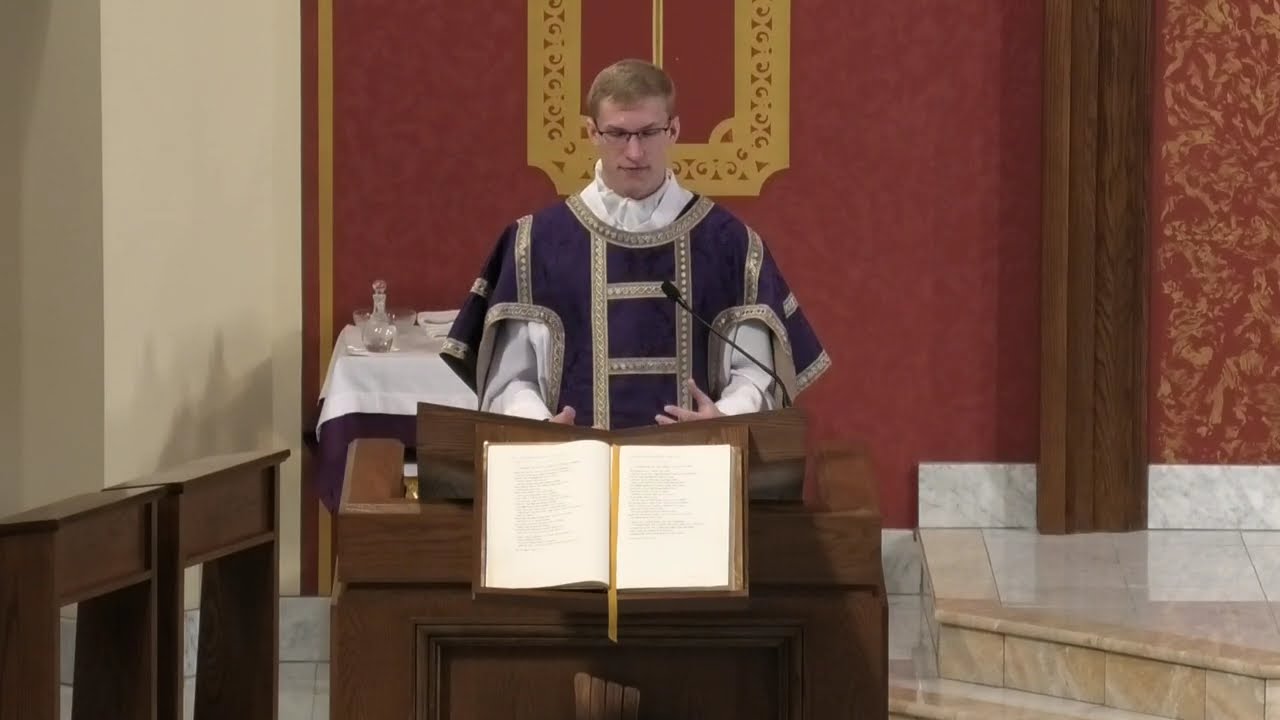 Homily, Second Sunday of Lent - Deacon Drew Heidelbaugh