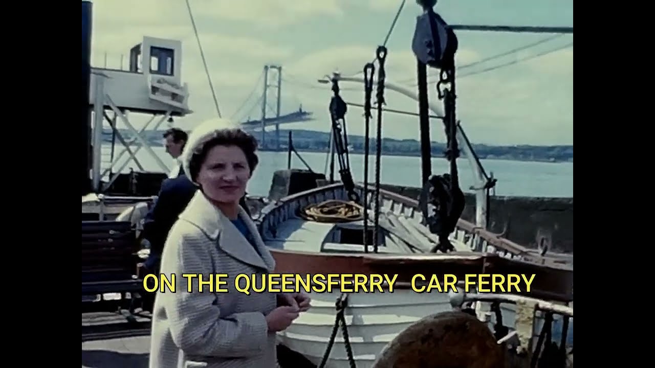 Construction of the Forth Road Bridge 1959 to 1963, Queensferry Car Ferries