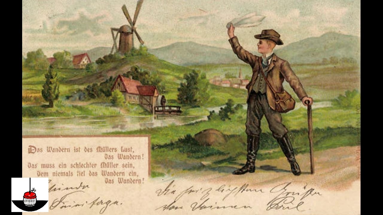 Deutsche Volkslieder (Folge 02): Das Wandern ist des M&uuml;llers Lust (mit Notentext)