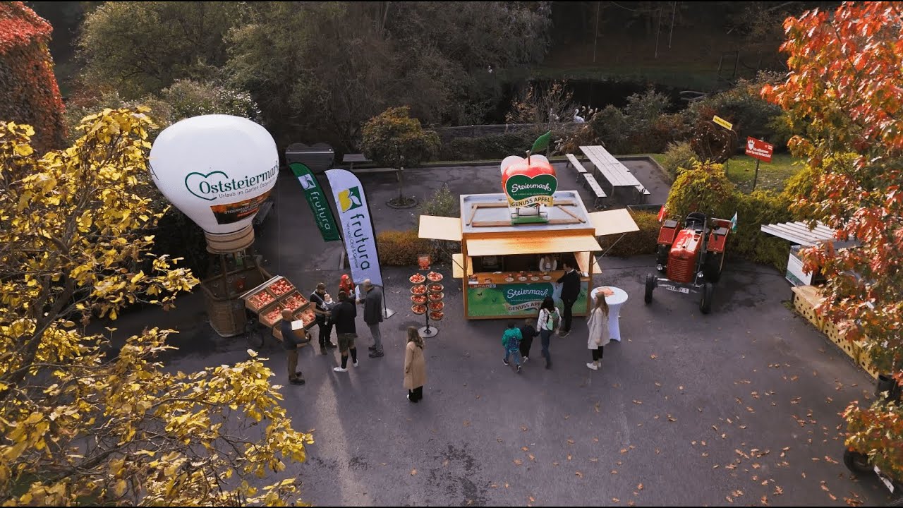 Steiermark Genuss Apfel Erntedank in der Tierwelt Herberstein
