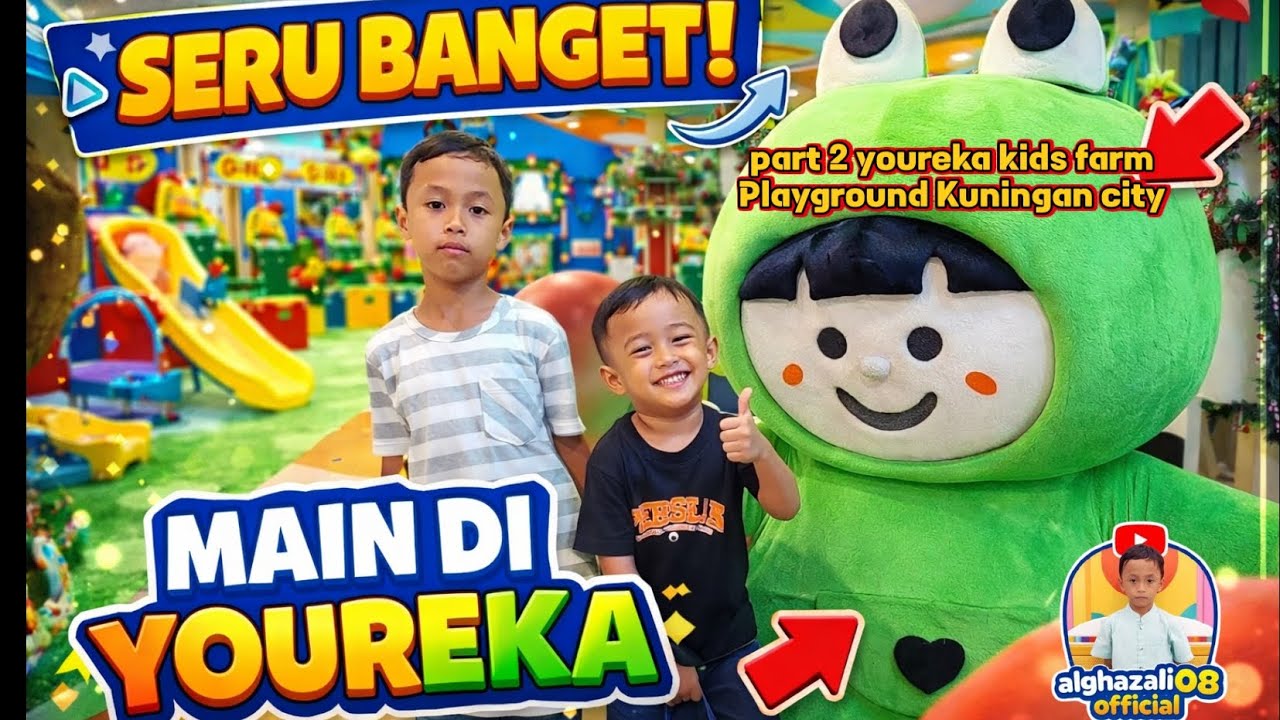 Part 2 youreka kids farm Kuningan city jakarta Playground 