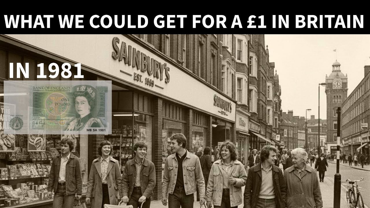 WHAT COST £1 IN 1981 COMPARED TO TODAY AMAZING