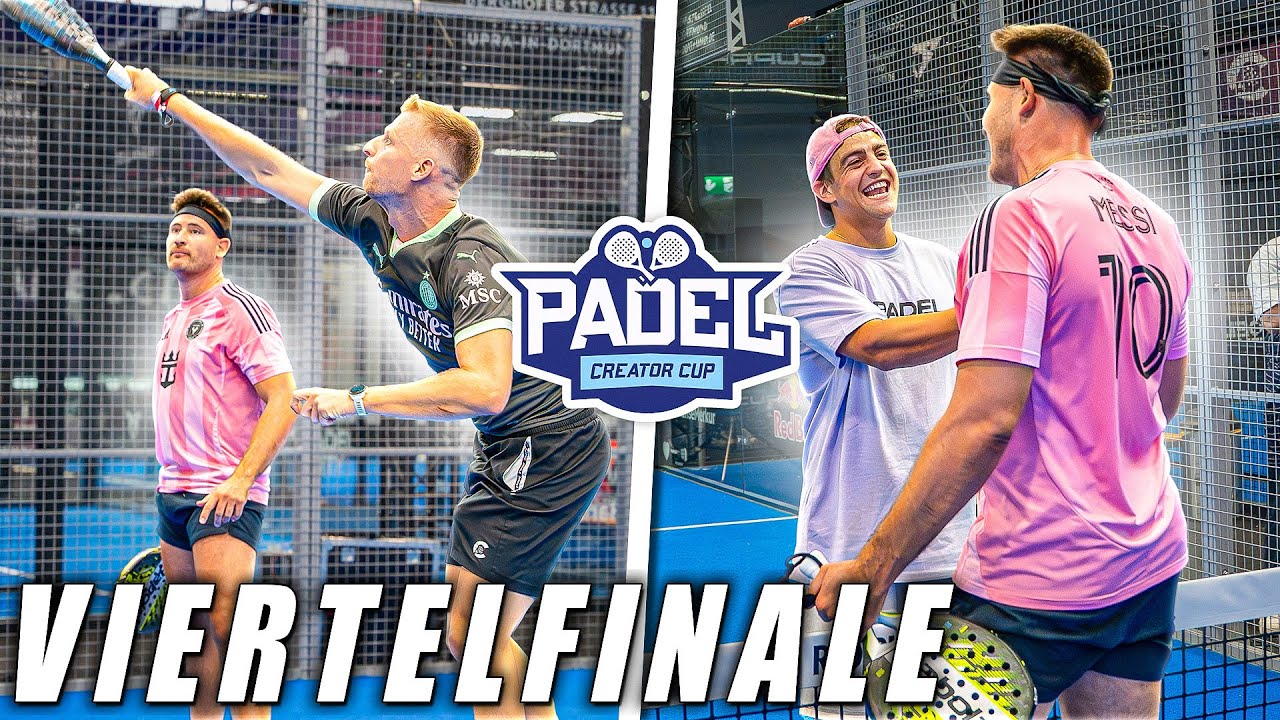 SEHR KNAPP 🤯 Marc & Stephan VS Paul Frege & Giel beim Padel Creator Cup 2025
