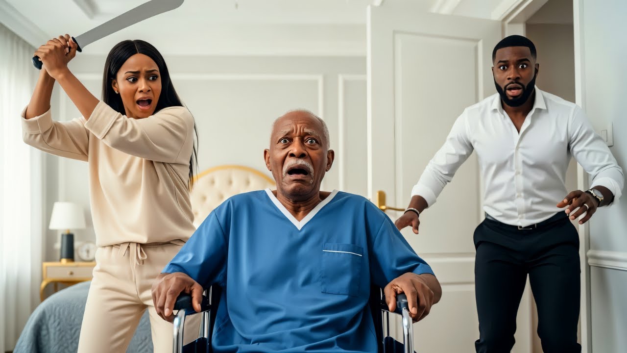 Billionaire Catches Wife Using Cutlass on His Father - What He Did Next Shocked Everyone #tale