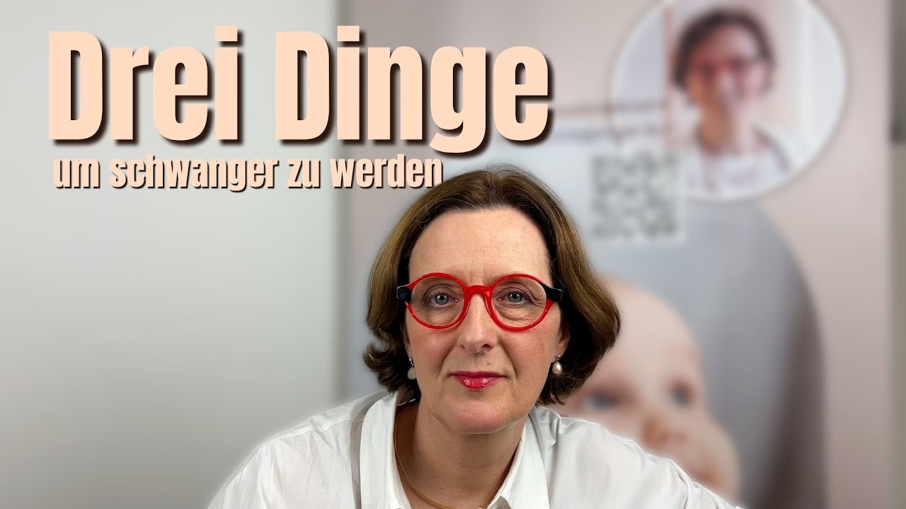 Drei Dinge, die du tun kannst, um schwanger zu werden | 🤰🏻(Dr. med. Heidi Gößlinghoff)