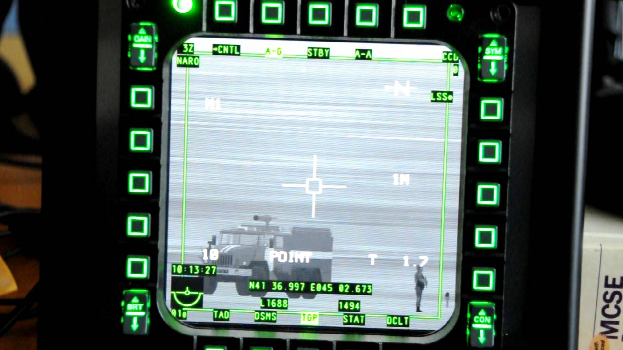 DCS A-10C : Cougar MFD with Lilliput UM-80 LCD's