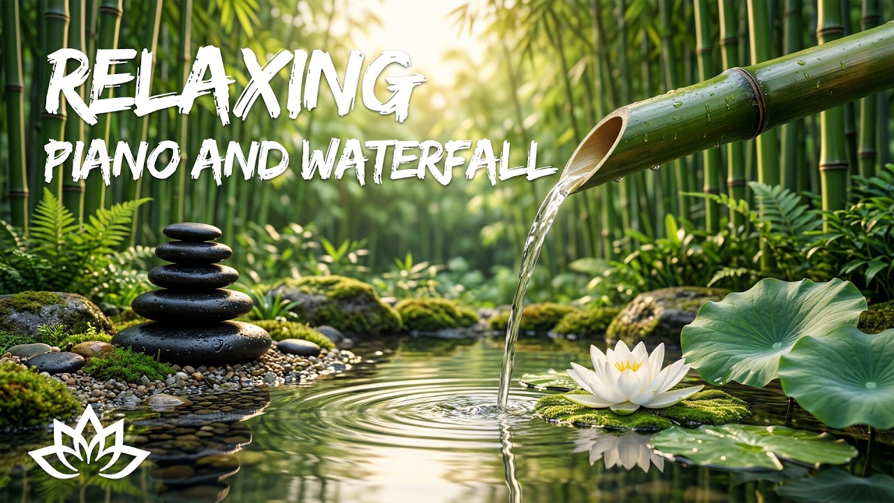Nature’s Healing Piano | Soft Piano & Water Sounds for Deep Sleep and Relaxation