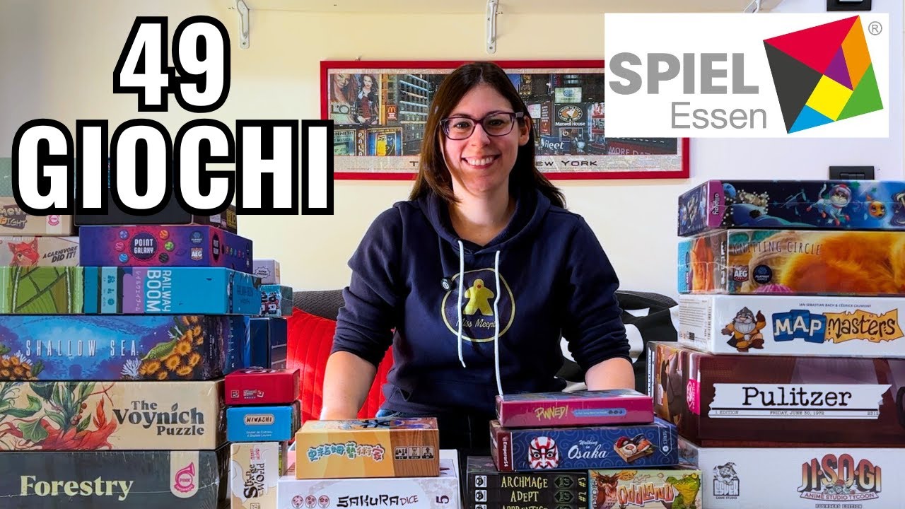 49 Giochi acquistati a ESSEN SPIEL '25