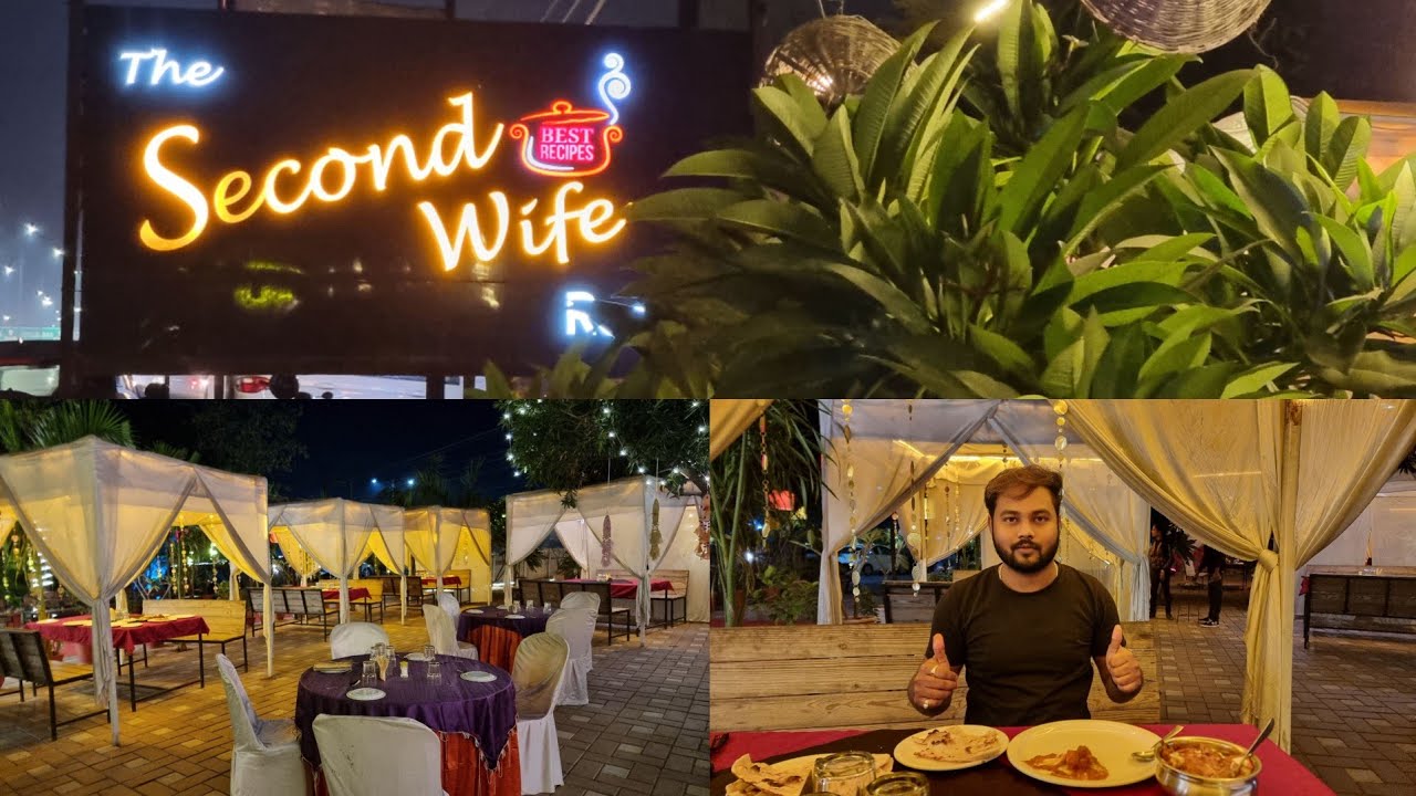Second Wife Restaurant wardha road | The Second wife Restro Nagpur | Nagpur Garden Restaurant Party🥳
