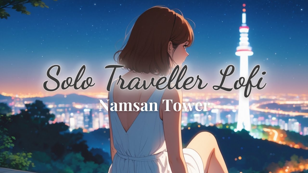 1 Hour Namsan Tower Lofi – Korean Night Music for Reflection & Closure