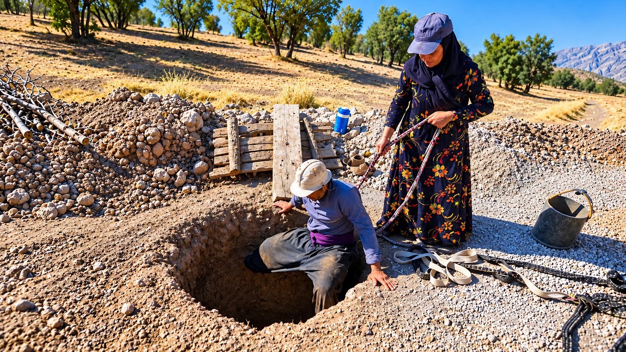 Digging a Dangerous Well in Search of Water | Nomadic Life