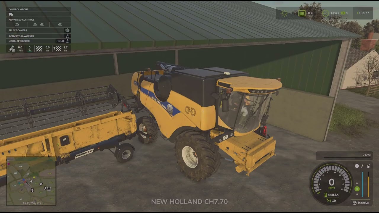 Farming Simulator 25 making silage bales