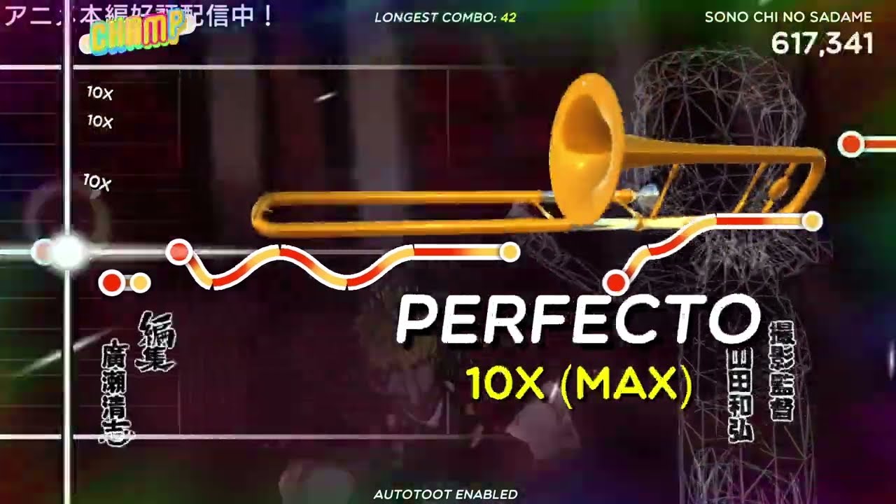 Trombone Champ custom chart - JOJO - Sono Chi No Sadame (TV Version)