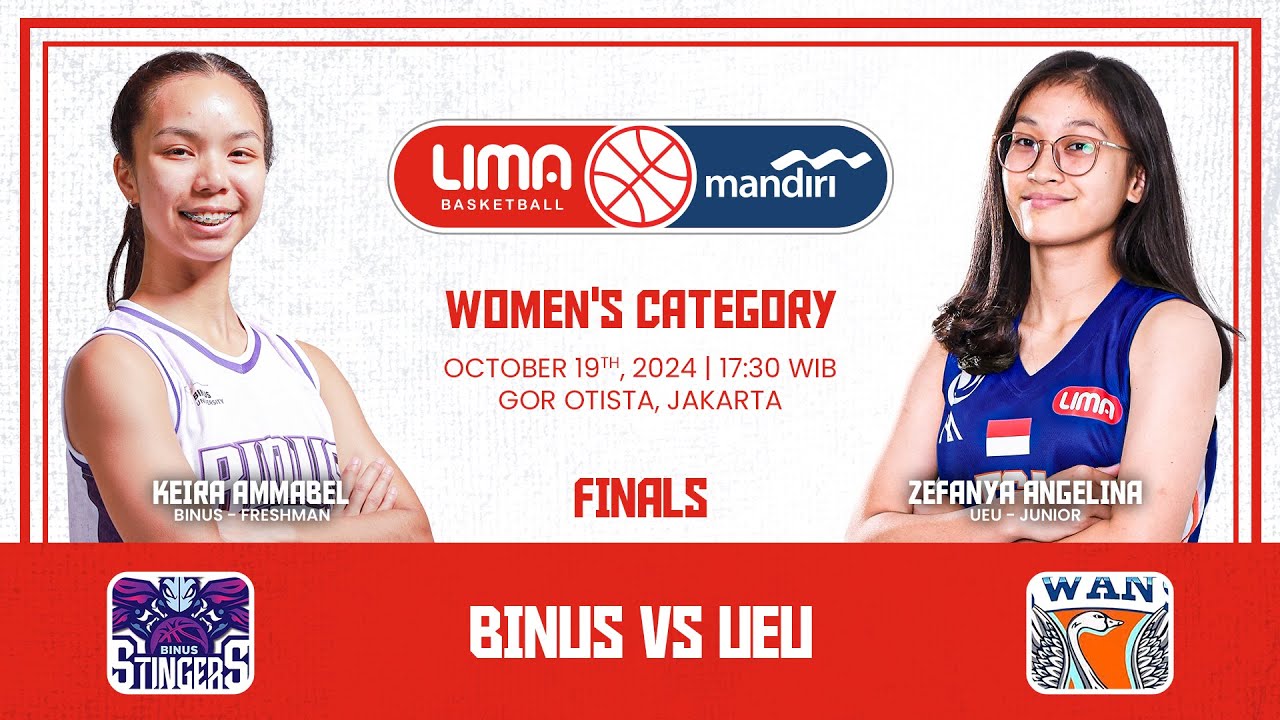 BINUS vs UEU | Women's Finals | Jakarta
