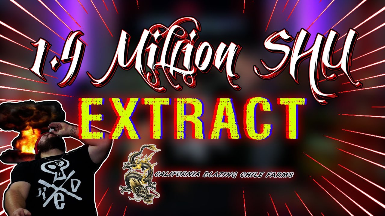 Drinking a 1.4 Million SHU Extract Shot From California Blazin Chile Farms