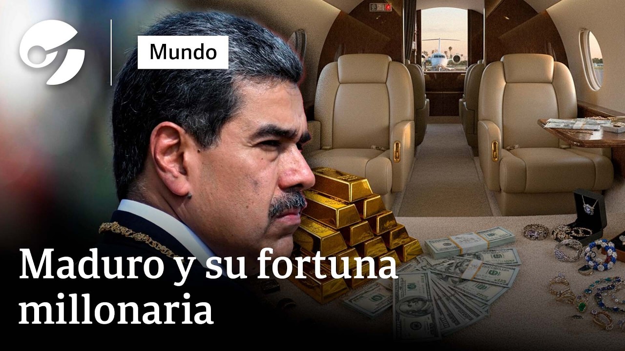 La fortuna oculta de Nicolás Maduro: mansiones, aviones, oro y miles de millones
