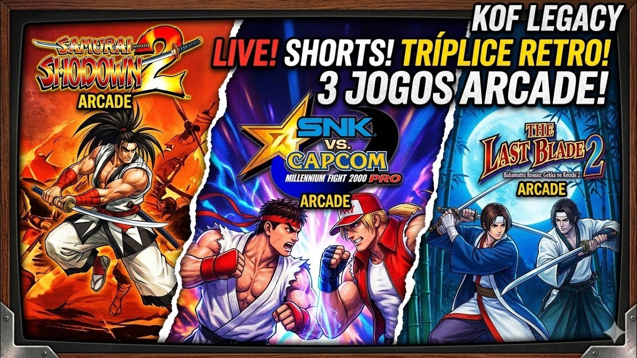🔥 KOF LEGACY – AS MELHORES LUTAS AO VIVO | FIGHTCADE | KOF 97/98/2002