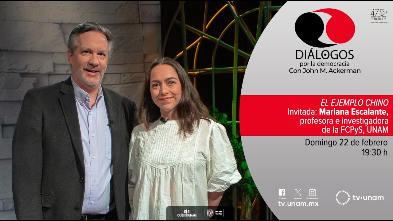 Diálogos por la democracia con Mariana Escalante y John Ackerman