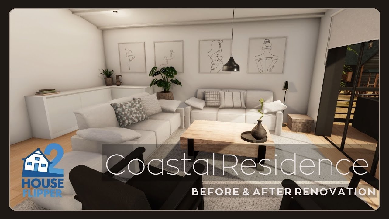 House Flipper 2 - Coastal Residence (Before / After Renovation)