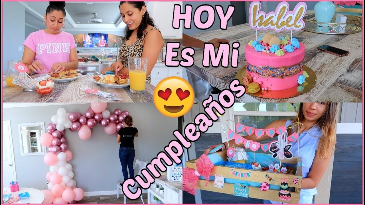 Desayuno Sorpresa , Decoracion y Pastel Por Mi Cumpleaños !!! - ♡IsabelVlogs♡