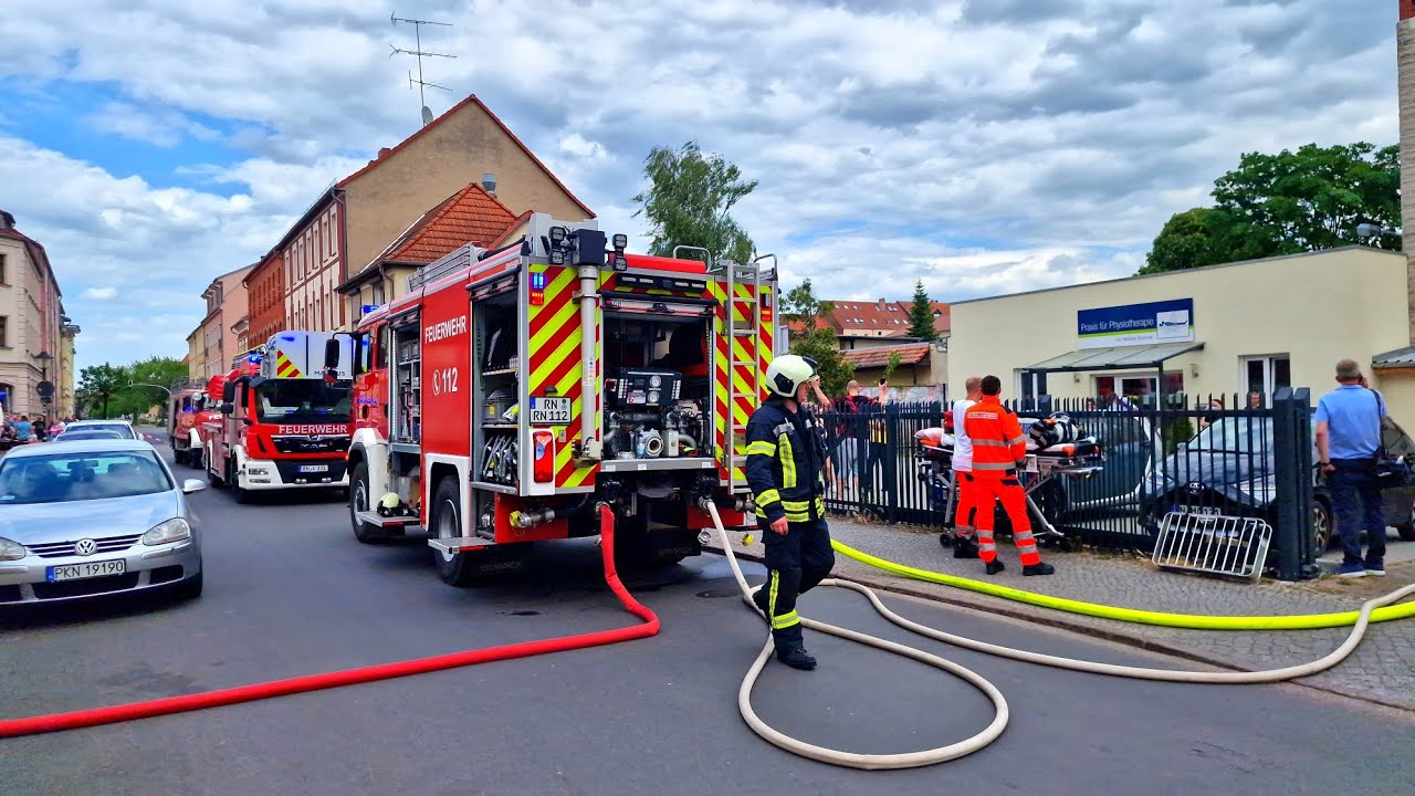 Wohnungsbrand fordert 6 Verletzte, darunter 5 Kinder Einsatzleiter schildert die dramatischen Szenen