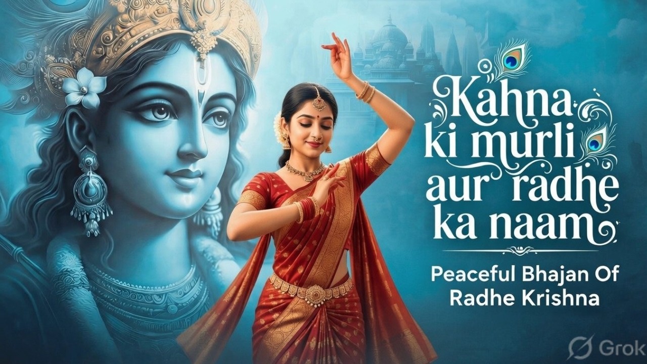 इस भजन को सुनकर मन शांत हो जायेगा | Kahna Ki Murli Aur Radhe Ka Naam | Soulful Krishna Bhajan