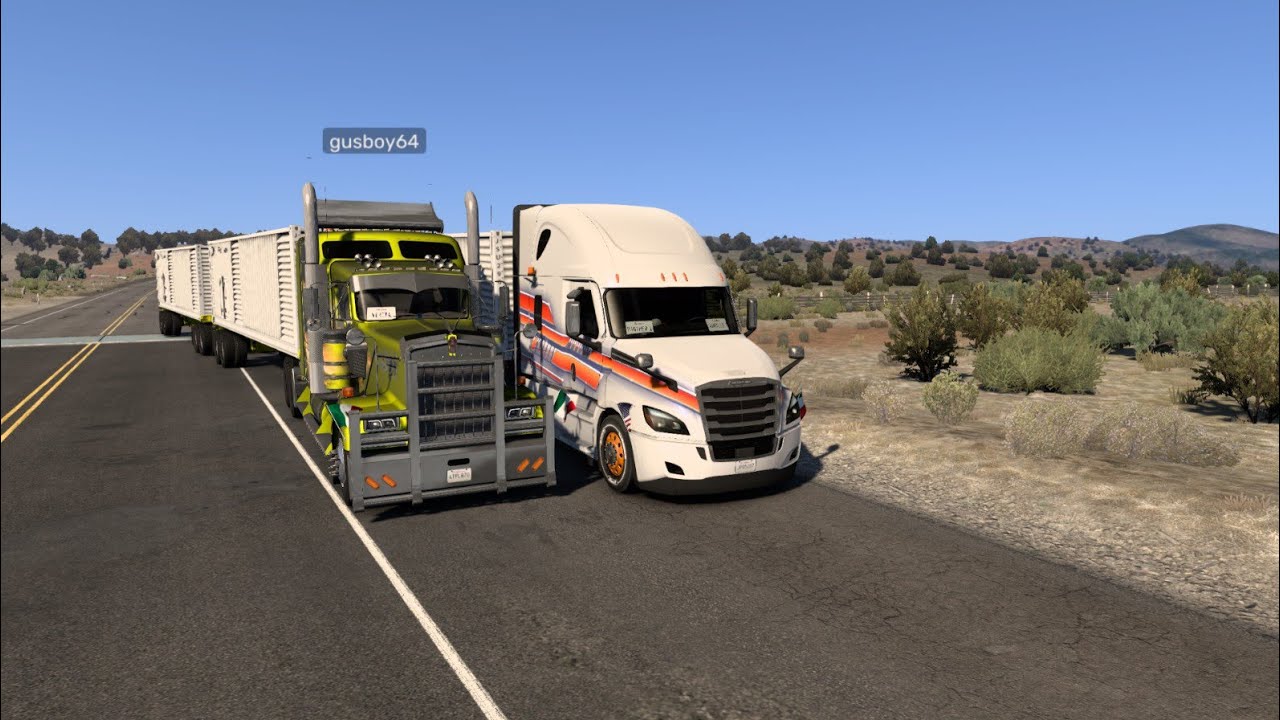 En Convoy y Auxiliando a un Colega American Truck Simulator 2024 11 19 17 23 54