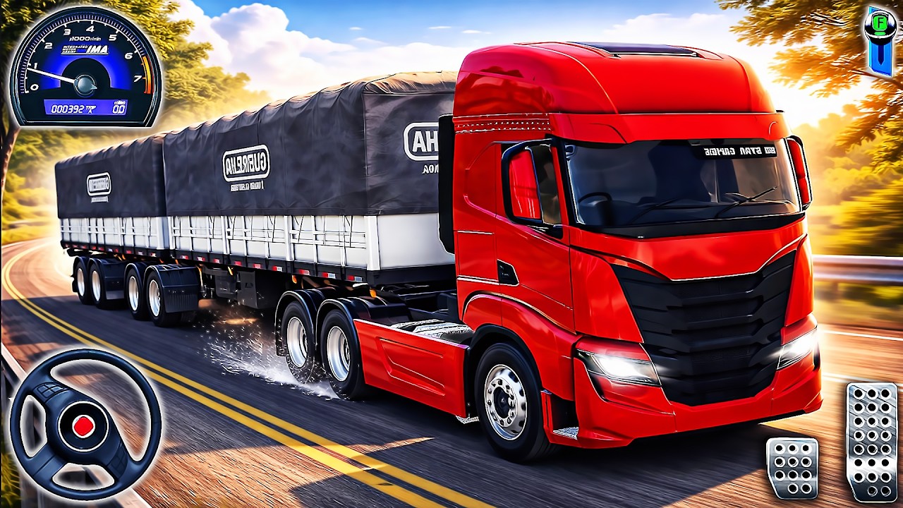 Global Truck Online - Euro Truck Transporter Driving Simulator 3D | Android Gameplay