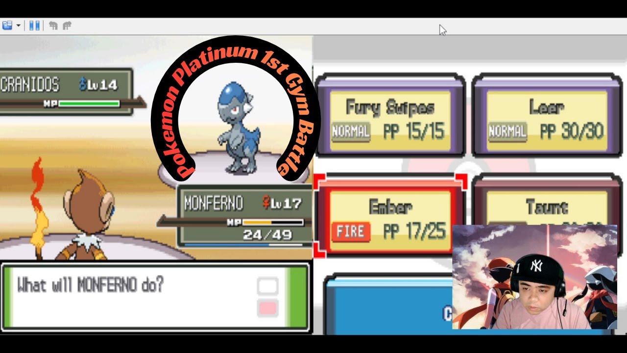 POKEMON PLATINUM | CLUTCH FIRST GYM BATTLE | PART 3