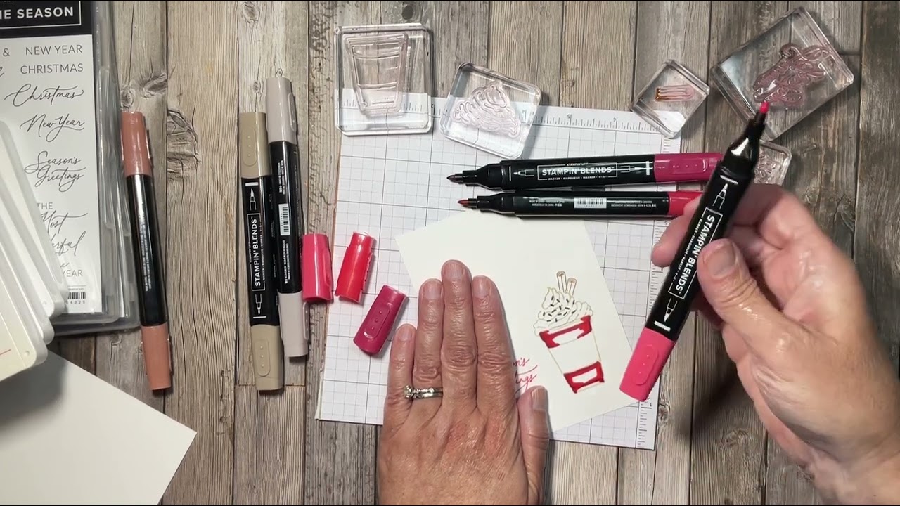Create a Simple Christmas Card Using the More Than Autumn Stamp Set